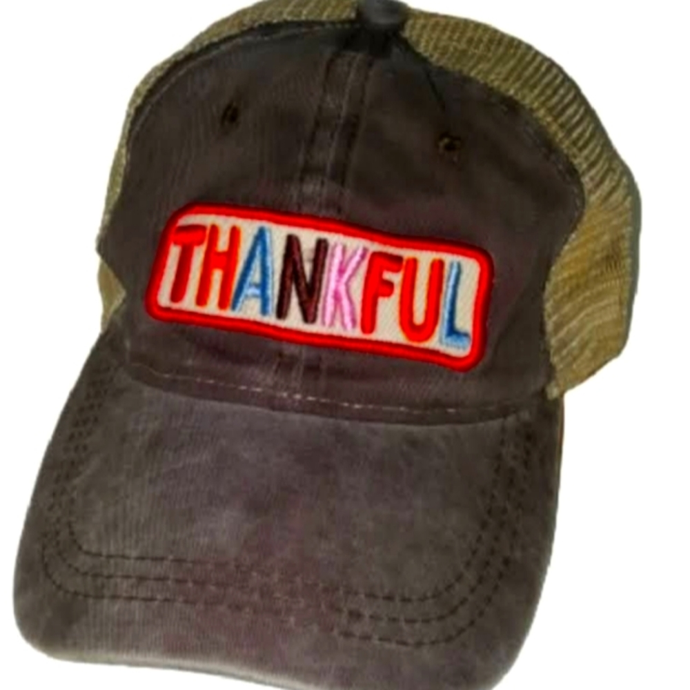 Tees2urdoor "Thankful" Ball Cap